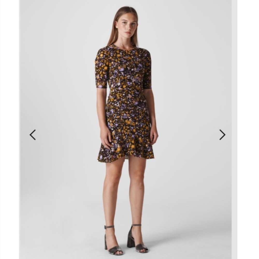 Whistles Silk BILLY ADELAIDE Dress - Size 6
